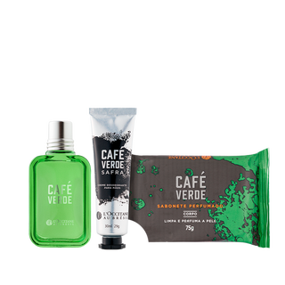 Trio Perfumado de Cuidados Caf&eacute;